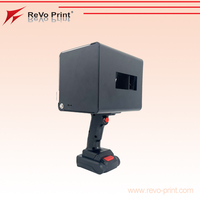 2026 RevoPrint NUEVO RV805 Impresora de inyección de tinta portátil de mano a batería de 600 dpi de secado rápido para códigos de lote, fechas y números de caducidad