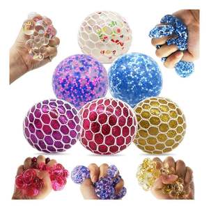 High Quality Premium Eco-friendly TPR Anti-Stress Sensory Squishy Palle <b>Ball</b> 5 7 Years Kids' Relaxing <b>Squeeze</b> Toy Customized - Product Image 5