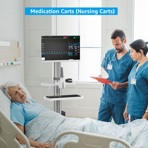 Medische Kar Met Monitor Mount Orale Scannerhouder, Verstelbare Tandheelkundige <span class=keywords><strong>Trolley</strong></span> Voor Ziekenhuizen, Tandheelkundige, Schoonheidssalons (MTO-1) - Product Image 4