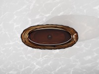 Baignoire autoportante en résine transparente effet vague d'eau, couleur cristal, pour villas de luxe, hôtels et maisons d'hôtes