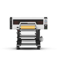 SUNIKA Imprimante Uv à jet d'encre multicolore rouleau à rouleau feuille Film de transfert d'or 60 cm Machine d'impression UV pour autocollants