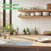 Tabla de Cortar de Acrílico Transparente Personalizada de Fábrica al por Mayor con Borde, Apta para Lavavajillas, 3 mm de Grosor