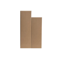 Longue boîte en carton Spot longue boîte en carton rectangulaire plate longue boîte d'emballage Express parapluie carton de vin rouge