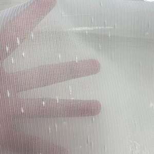 Les fabricants de rideaux en tulle <span class=keywords><strong>blanc</strong></span> simples modernes fournissent un tissu de rideau en <span class=keywords><strong>lin</strong></span> transparent pour le salon des rideaux transparents tissés à rayures - Product Image 1