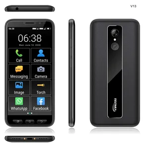 Niedriger Preis New 4G Lte Best 5,5 Zoll Smart Android Senior Telefon China Marke Telefon Big Screen Touch Handy