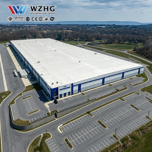 Prefabricated Animal Feed <b>Raw</b> Material Depository Steel Structure Warehouse Supplier Custom Rigid Depot - Product Image 1