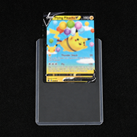 Protège-cartes 3x4 pouces 35PT, pochettes PVC ultra transparentes pour cartes MTG et cartes à collectionner sportives, emballage personnalisé avec étiquette privée