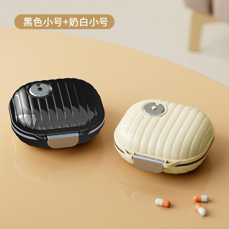 สีขาวครีมและสีดำเงา [ขนาดเล็ก - 2 แพ็ค]