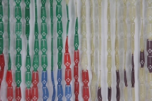 En plastique coloré en plastique de salon rideaux de <span class=keywords><strong>porte</strong></span> - Product Image 6