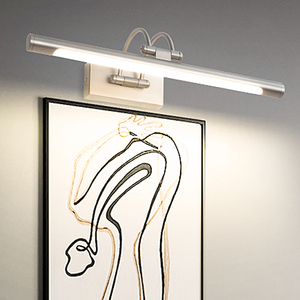 Lámpara de Pared LED de Diseño Moderno, Iluminación para Cuadros, IP44, Lámpara de Pared LED para Sala de Estar, Hierro Blanco - Product Image 4