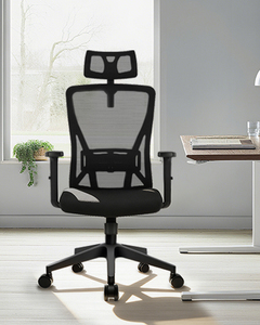 Silla Ejecutiva Moderna de Respaldo Alto, la Mejor Silla de Oficina Ergonómica de Malla con Reposacabezas - Product Image 2