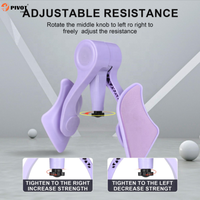 Appareil de fitness tendance pour le renforcement des muscles du plancher pelvien avec compteur, entraîneur de cuisses et de hanches pour amincir les cuisses, appareil de beauté