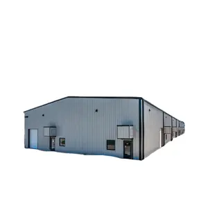 Structure métallique en acier hangar d'entrepôt ou de construction prix d'usine conception de construction élevée
