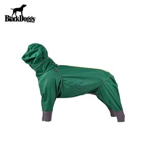Impermeable <span class=keywords><strong>para</strong></span> <span class=keywords><strong>Perros</strong></span> BlackDoggy, Diseño Deportivo, de Poliéster, <span class=keywords><strong>para</strong></span> Primavera y Verano, Protección Completa contra la Lluvia - Product Image 6