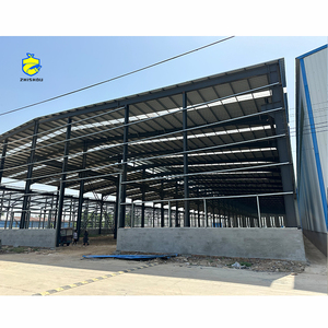 Hoàn Chỉnh Tùy Chỉnh Kim Loại Thép Kết Cấu Tòa Nhà Khung Cho Nhà Máy Kho Hội Thảo Lưu Trữ Trang Trại - Product Image 4