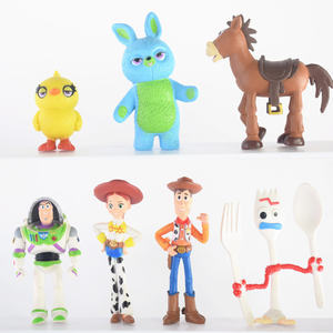 HY Vendita Calda Set di 7 Action Figure di <span class=keywords><strong>Toy</strong></span> <span class=keywords><strong>Story</strong></span> <span class=keywords><strong>4</strong></span>: Buzz Lightyear, Tracy, Woody, Alieni, Jessie, Drago, Forky - Product Image 3