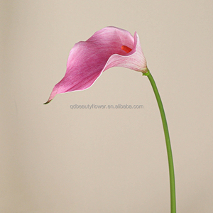L-059 Fleur artificielle Calla Lily blanche faite à la main, fleur décorative pour mariage, Pâques, en vrac, effet réaliste, fausse Calla Lily - Product Image 5