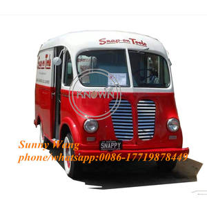 Camion de restauration rétro OEM avec DOT VIN CE, kiosque de vente de hot-dogs personnalisé, chariot de restauration rapide mobile avec cuisine entièrement équipée - Product Image 4