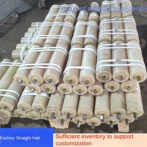 Rouleau de convoyeur tampon en nylon non alimenté en polyéthylène à haut poids moléculaire pour ceinture non métallique pour utilisation en usine de fabrication - Product Image 3