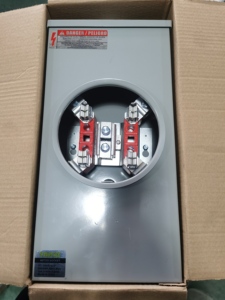 Ổ cắm đồng hồ tại ổ cắm đồng hồ rộng rãi không gian máng xối để dễ dàng nối dây kích thước trung tâm Cố định 1/2 inch đến 2-1/2 inch cho tùy chọn - Product Image 5