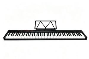 Piano numérique pliable 88 touches rose, clavier électronique portable avec haut-parleur intégré, Bluetooth rechargeable pour débutants OEM/ODM - Product Image 6