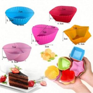6/12PCS Ceramic Round Heart <b>Cake</b> Baking Nozzle Kit 2 Kitchen Cooking <b>Supplies</b> <b>Cake</b> <b>Decorating</b> Tools - Product Image 5