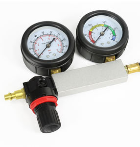 Testeur de fuite de cylindre 4 pièces et détecteur de compression de moteur Kit d'outils d'entretien de véhicule - Product Image 5