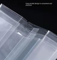 Sac en plastique sous vide Transparent Pa/Pe pochette d'emballage sous vide alimentaire sac de brique de riz sac de riz sous vide alimentaire