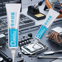 Pâte thermique grise HR à dissipation thermique stable, directement de l'usine, avec support de reconditionnement pour modules électroniques industriels
