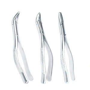 Forceps d'extraction dentaire de qualité supérieure en acier inoxydable avec poignée ergonomique, instruments de chirurgie buccale, fournisseur en gros - Product Image 1