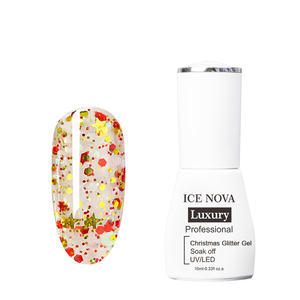 Gel pailleté <span class=keywords><strong>de</strong></span> Noël 15 ml, ensemble <span class=keywords><strong>de</strong></span> <span class=keywords><strong>vernis</strong></span> à ongles <span class=keywords><strong>de</strong></span> 12 couleurs, paillettes d'hiver, <span class=keywords><strong>vernis</strong></span> <span class=keywords><strong>semi</strong></span>-<span class=keywords><strong>permanent</strong></span>, trempage, UV LED, kits <span class=keywords><strong>de</strong></span> gel pour nail art - Product Image 1