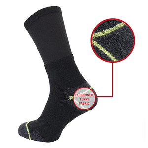 Heavy Duty Cotton Work Crew <strong>Socks</strong> Thick Men's Cushioned Work <strong>Boot</strong> <strong>Socks</strong> for Workout - Product Image 5