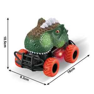 Voiture dinosaure télécommandée jouet voiture télécommandée drôle voiture télécommandée mélangée à la lumière mini dino voiture radio jouets - Product Image 4