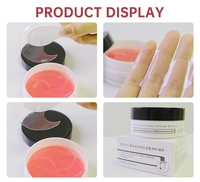 Patchs Hydrogel Rafraîchissants pour les Yeux aux Ingrédients Végétaux et Véganes – Masque Revitalisant et Liftant pour le Contour des Yeux Peaux Mixtes