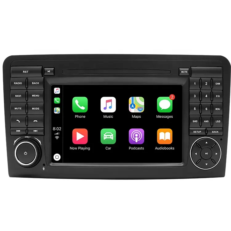 Xonrich-reproductor de vídeo automático az123, navegador GPS, Android, CarPlay, para Benz Clase ML, W164, GL, clase X16