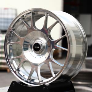 Jantes forgées HTOR 18 19 20 pouces 5x112 pour voiture, finition polie miroir, compatibles avec Golf R GTI S3 RS3 A3 A4 CLA35 CLA45 M135i M235i - Product Image 2