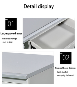 Стальной стол для офиса - Product Image 5