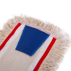 Fabricant de serpillière plate à touffeter en <span class=keywords><strong>polyester</strong></span> et coton mélangé pour le nettoyage des hôtels, recharge de serpillière humide en microfibres avec poche - Product Image 4