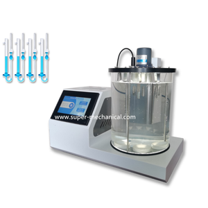 Viscosimètre capillaire d'usine ASTM D445 D2270 Appareil de mesure de la viscosité cinématique de l'huile moteur Testeur de viscosimètre Chine - Product Image 2