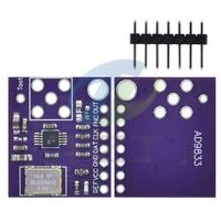 TZT AD9833 AD9833BRMZ Microprocesseur Programmable 0-12.5MHZ Module de générateur de Signal DDS carré sinusoïdal Module d'interface série