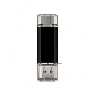 แฟลชไดรฟ์ USB ความเร็วสูง 128GB Type-C 2.0 รุ่นใหม่สำหรับคอมพิวเตอร์  ขนาด 16GB-128GB  แบบโลหะหมุนได้ สำหรับธุรกิจ - Product Image 2