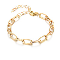 2025 nouveau personnalisé croix chaîne Bracelet mode chaîne Bracelet Style polyvalent main accessoires en gros