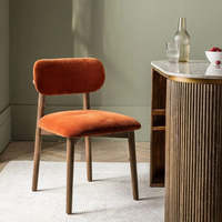 Chaise de salle à manger artisanale en bois de manguier massif – Design moderne, durable et confortable, élégance rustique et stylée, portable pour chambre et villa 4