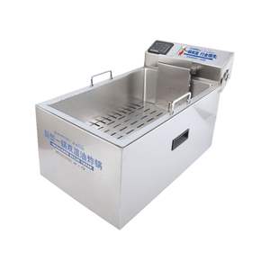 Friggitrice Elettrica per Tacchino con Cestello, Grande Capacità e Costruzione in Acciaio Inox 304 per Riunioni Familiari - Product Image 1