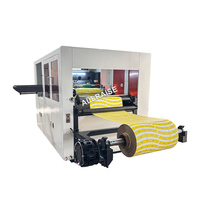 Mesin Pemotong Otomatis untuk Kotak Kipas Kertas, Pemotong Karton, Embossing, Pembuat Slot Karton, Roll to Sheet, Pemotong Film Kertas
