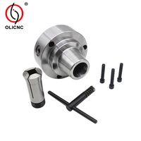 Mandrin auto-centrant 5C pour l'usinage CNC, pinces hydrauliques en acier, fixation pour tours, utilisation manuelle et pneumatique