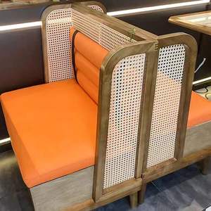 Juego de comedor de cuero de alta calidad, diseño moderno, restaurante, Hotel, hogar, Bar, uso, muebles comerciales duraderos - Product Image 2