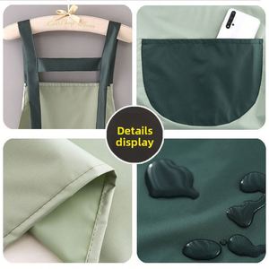 Best <b>Disposable</b> PVC Bib Sleeveless <b>Apron</b> Waterproof Oil-Proof Breathable Anti-Fouling Kitchen Cosy SanitaryBrand Workwear - Product Image 2