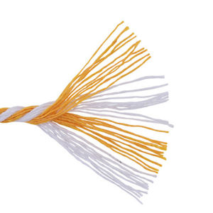 Cuerda de macramé de 3mm, hilo de algodón suave para ganchillo hecho a mano, patrón versátil, bolsas de cordón, zapatos, prendas, textiles para <span class=keywords><strong>el</strong></span> hogar, acabado recubierto - Product Image 3