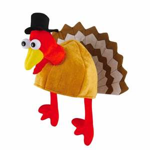 Haute qualité jeu de rôle Thanksgiving Costume accessoire adultes mignon fête dinde chapeaux - Product Image 5